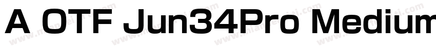 A OTF Jun34Pro Medium05B1ZL0yDot字体转换